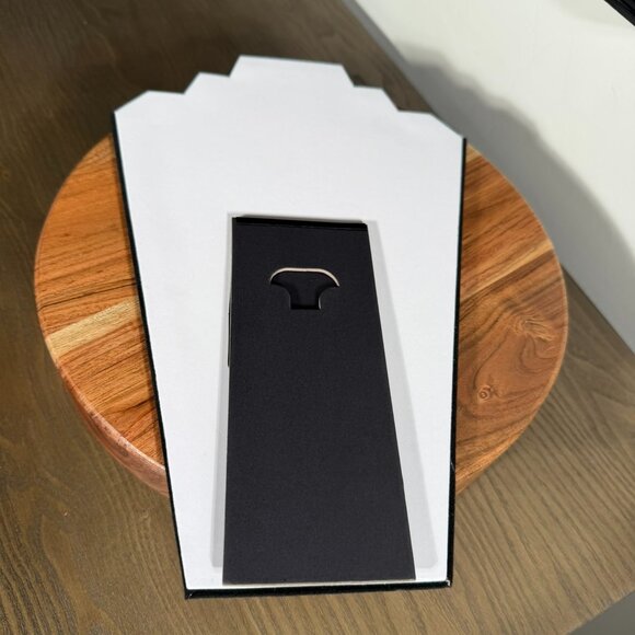 Black Velvet Necklace Easel Display Stand — 12.5" Jewelry Organizer - Picture 5 of 7